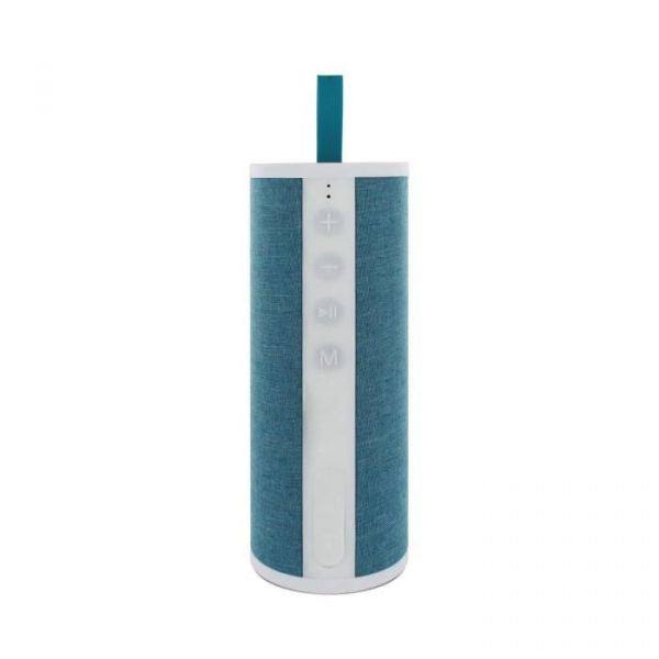 METRONIC - COLUNA BLUETOOTH PORTÁTIL XTRA SOUND VERDE/BRANCOA 12W 477089