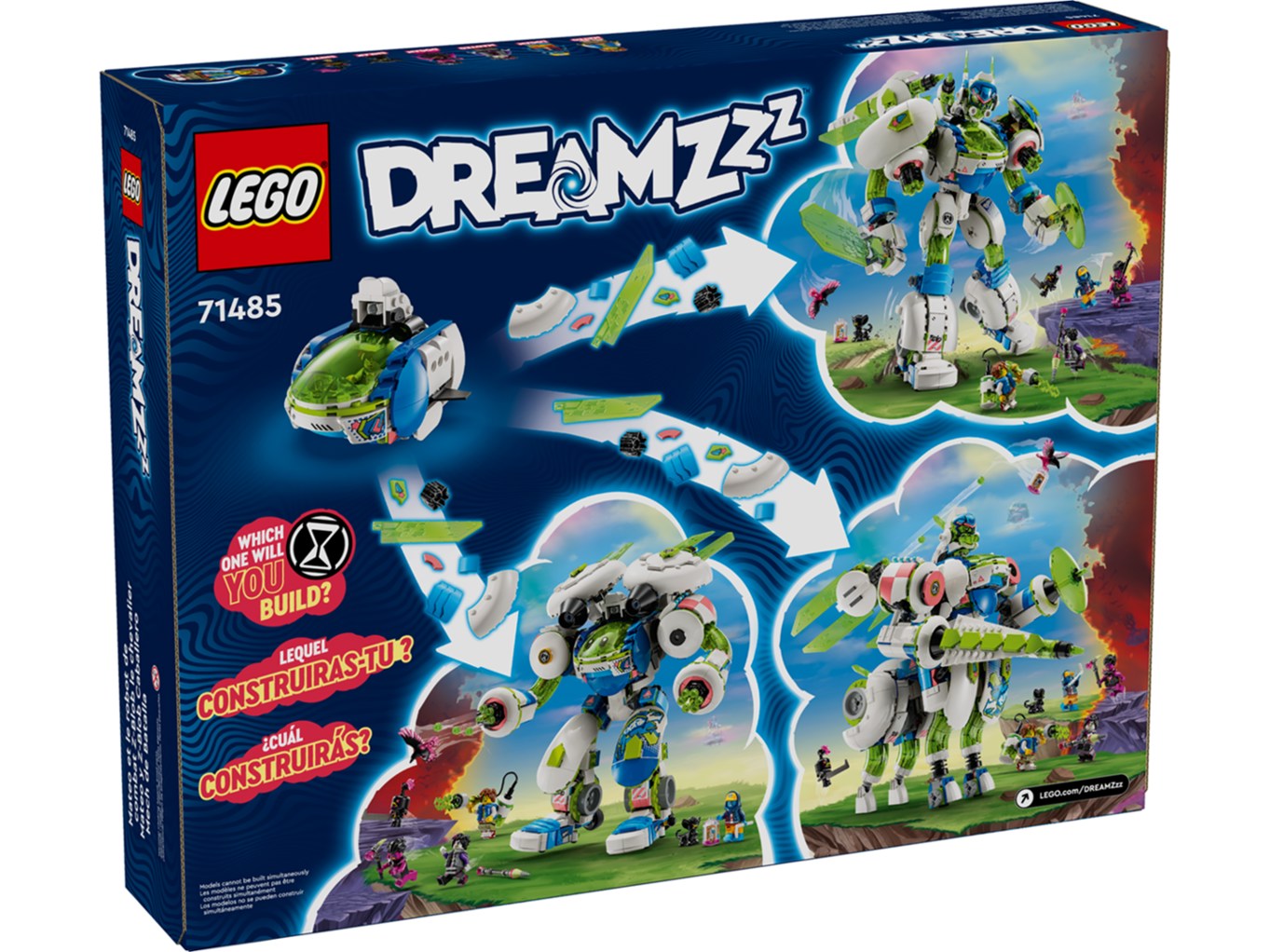 LEGO 71485 MATEO E Z-BLOB, O ROBÔ CAVALEIRO DE COMBATE