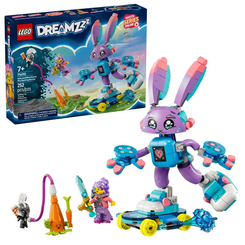 LEGO IZZIE E BUNCHURRO, COELHINHO DOS JOGOS 71490