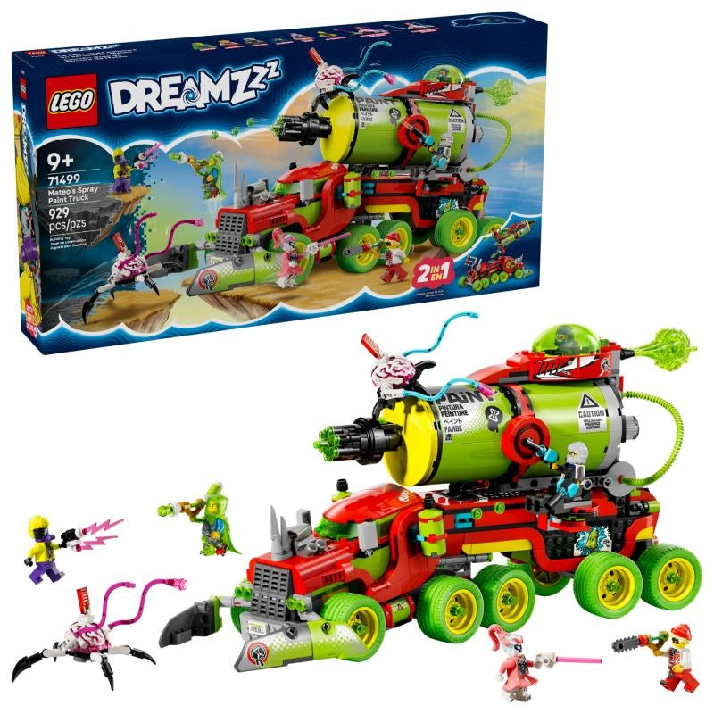 LEGO CAMIÃO DE SPRAY DE TINTA DO MATEO 71499