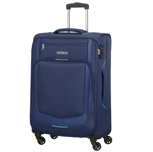 AMERICAN TOURISTER - MALA DE VIAGEM SPINNER M TSA BLUE SUMMER SESSION 125806-5299