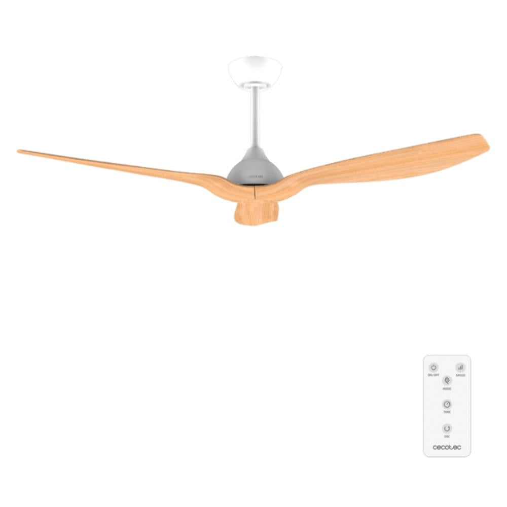 CECOTEC - VENTOINHA DE TETO SEM LUZ ENERGY SILENCE AERO 5200 WHITE WOOD 8565