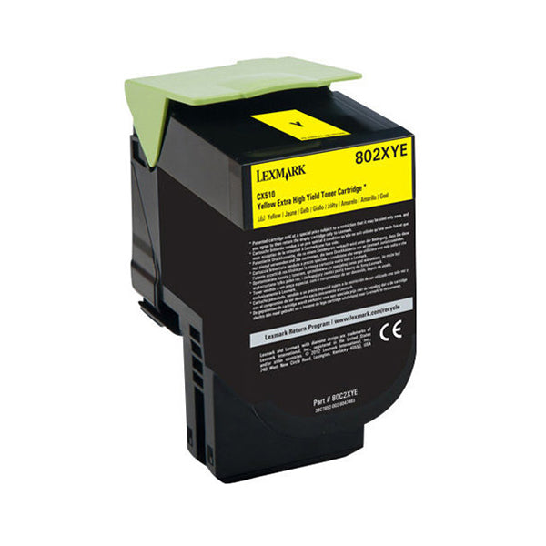 LEXMARK TONER PRETO 802XK CAP EXT CORPOR8K