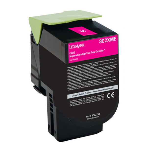 LEXMARK TONER MAGENTA 802XM CAP EXT CORPOR4K