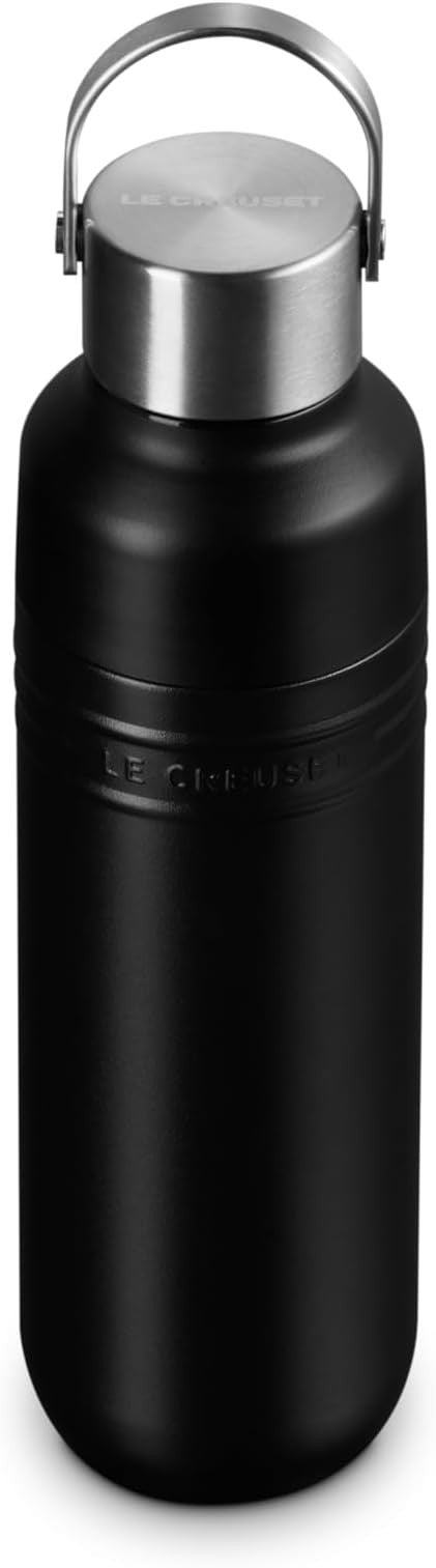 LE CREUSET - GARRAFA TÉRMICA ON THE GO 500ML PRETO MATE 41066280000001