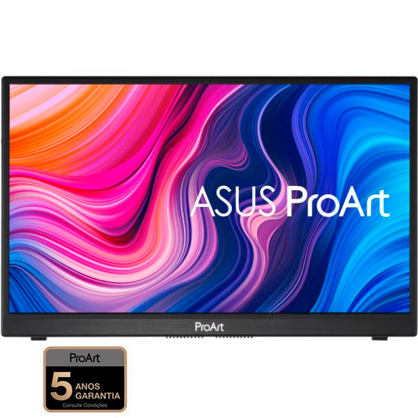 ASUS MONITOR 14" PA148CTV FHD IPS RGB USB-C 60HZ CINZA ESCURO