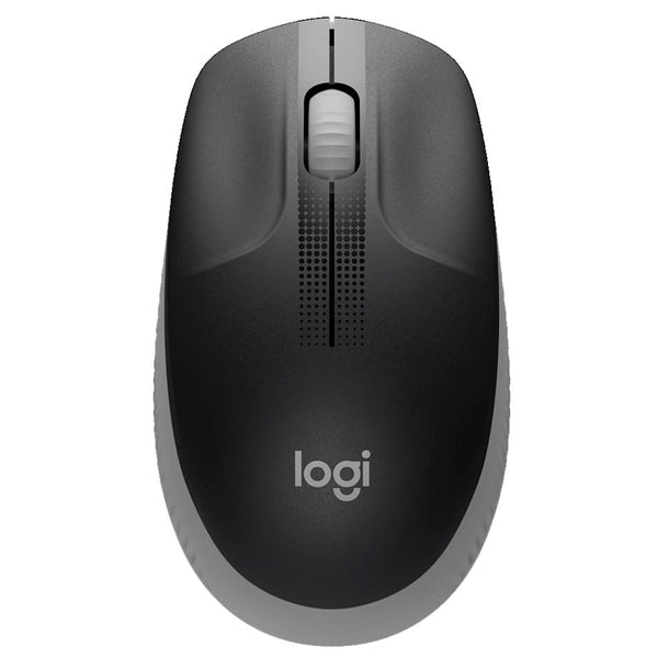 LOGITECH RATO ÓPTICO S/FIOS RECEPTOR SEM FIO USB CINZA MÉDIO