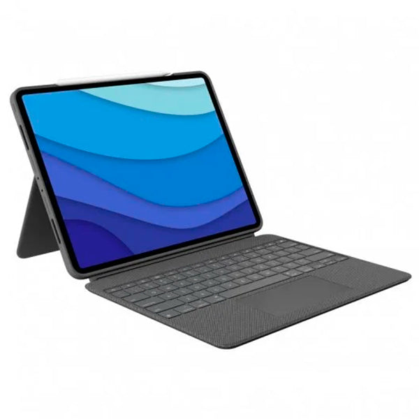 LOGITECH TECLADO TOUCH QWERTY ESPANHOL SMART CONNECTOR CINZENTO