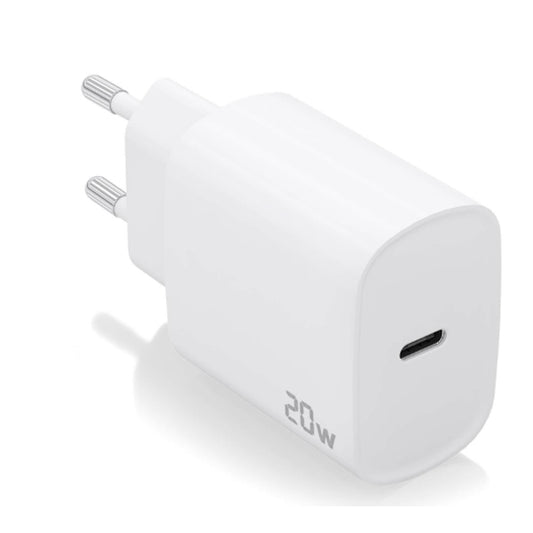 AISENS CARREGADOR USB-C PD3,0 1 1XUSB-C 20W BRANCO