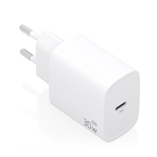 AISENS CARREGADOR GAN 30W 1XUSB-C PD3.0 BRANCO