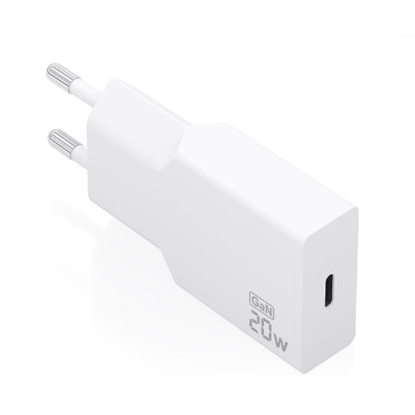 AISENS CARREGADOR ULTRA FINO GAN 20W 1XUSB-C PD3,0 BRANCO