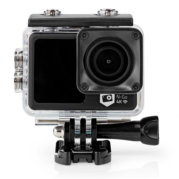 NEDIS ACTION CAM 4K30FPS COM ECRA DUPLO WIFI WATERPROOF CASE