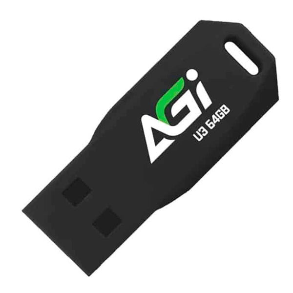 AGI PENDRIVE UP138 3.2 64GB METAL PRETO