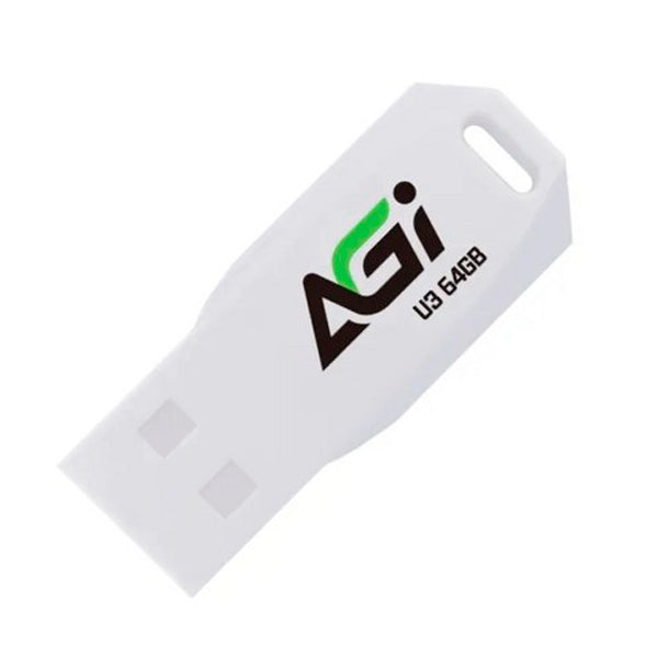 AGI PENDRIVE UP138 3.2 64GB BRANCO