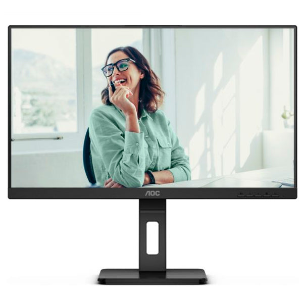 AOC MONITOR IPS 24" (23.8") 16:9 FHD HDMI DP USB-C DOCKING COLUNAS HAS 24P3CV