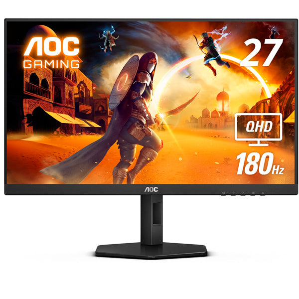 AOC MONITOR VA 27" 16:9 QHD 1MS 180HZ HDMI DP HAS PIVOT Q27G4XN