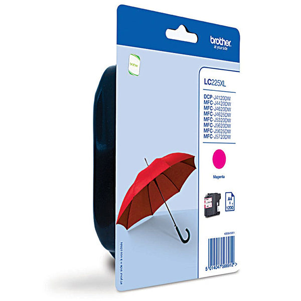 BROTHER TINTEIRO MAGENTA LC225XL