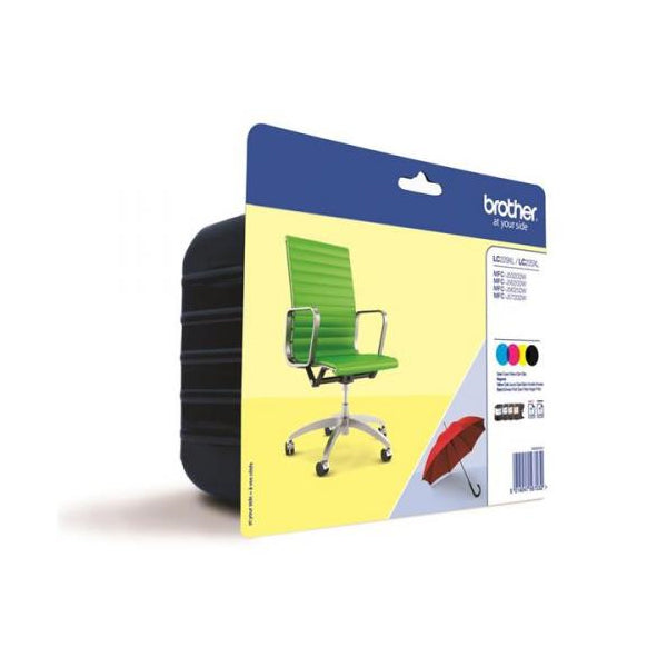 BROTHER TINTEIRO PACK 4 CORES LC229XL