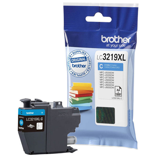 BROTHER TINTEIRO AZUL ALTA CAP LC3219XLC