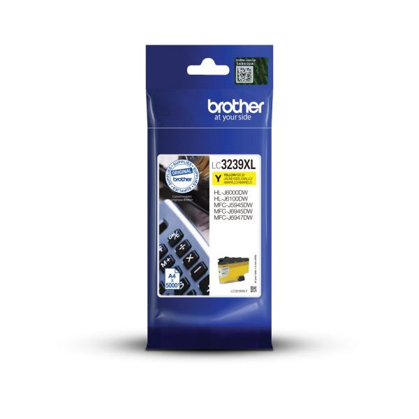 BROTHER TINTEIRO AMARELO ALTA CAP LC3239XLY