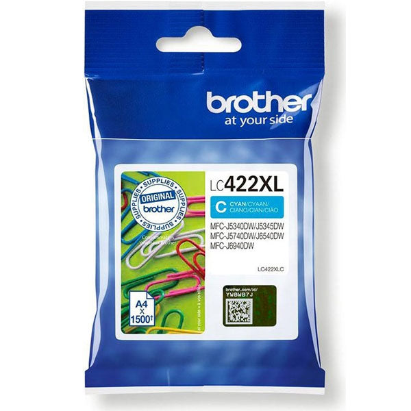 BROTHER TINTEIRO AZUL LC422XLC