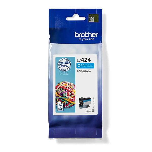 BROTHER TINTEIRO AZUL LC424C