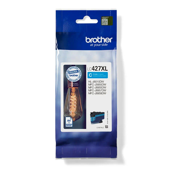 BROTHER TINTEIRO AZUL LC427XLC