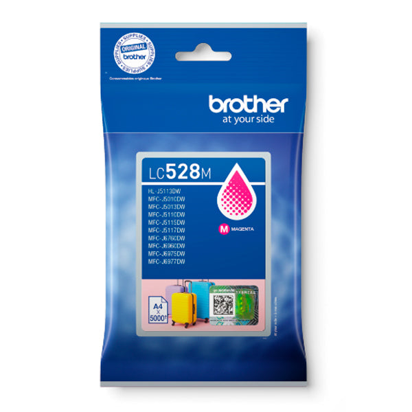 BROTHER TINTEIRO MAGENTA LC528M