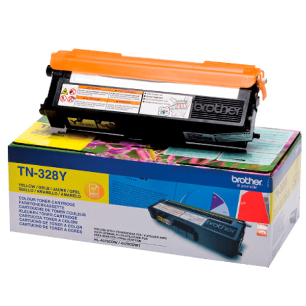BROTHER TONER AMARELO TN328Y