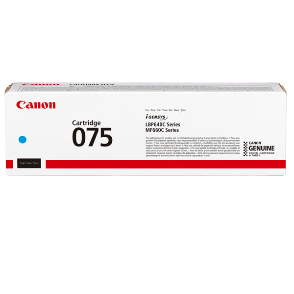 CANON TONER CARTRIDGE 075 C