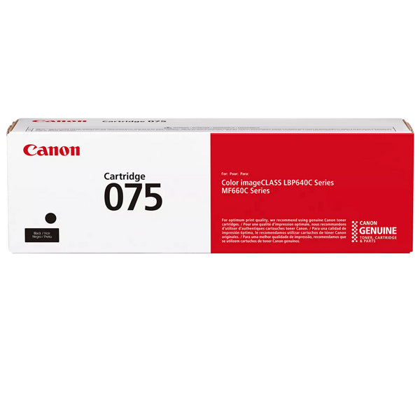 CANON TONER CARTRIDGE 075 BK