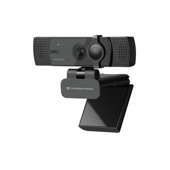 CONCEPTRONIC WEBCAM ULTRAHD (3840X2160) TAMPA PRIV DUAL MIC AUTOFOCO NOISE-R