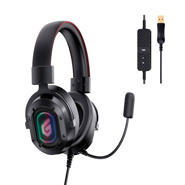 CONCEPTRONIC HEADSET GAMING ATHAN 7.1 USB RGB LED