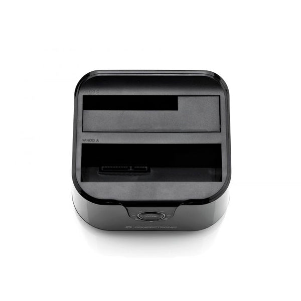 CONCEPTRONIC DUAL BAY 2.5"/3.5" SATA CLONE DOCK USB-C
