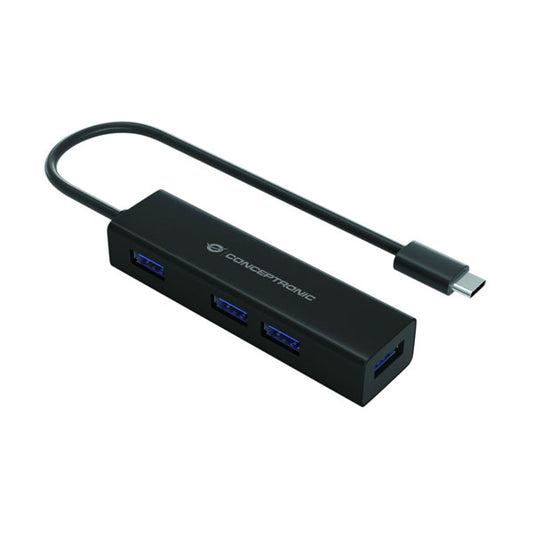 CONCEPTRONIC HUB USB2.0 7PORT USB2.0+ CABO ALIMENTACAO USB/DC