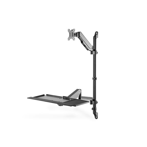 DIGITUS SUPORTE DE MESA DE TELA PLANA 81.3 CM 32" PRETO