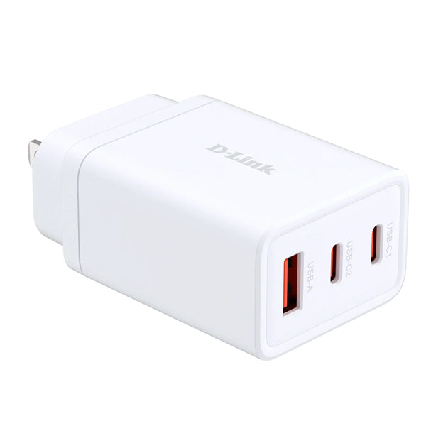 D-LINK CARREGADOR 65W GAN 2 USB-C + 1 X USB-A