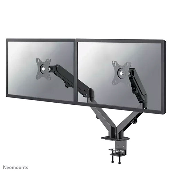 NEOMOUNTS GAS SPRING MOUNT 2 SCREENS 17-27 BLACK