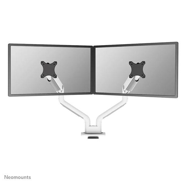 NEOMOUNTS NEXT ONE DESK MOUNT 2 SCREENS 17-35 WHITE