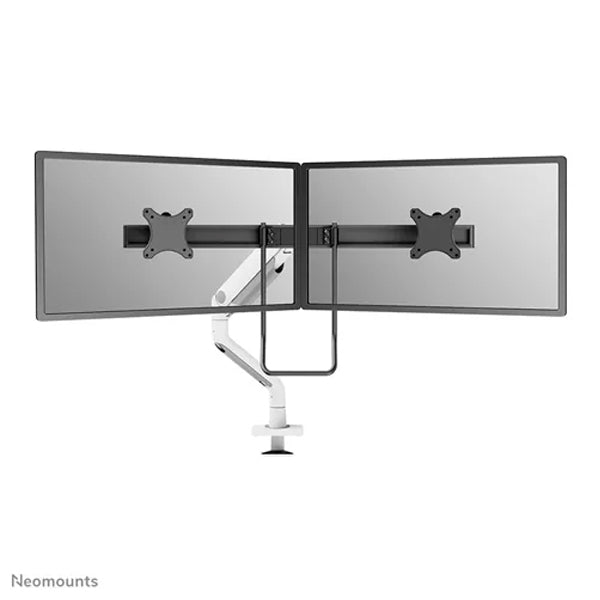 NEOMOUNTS NEXT ONE DESK MOUNT 2 SCREENS 17-32 WHITE