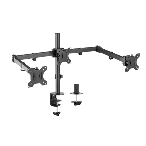 AISENS SUPORTE BRAÇO DUPLO P/ 3 MONITOR 13-27" MÁX 7KG