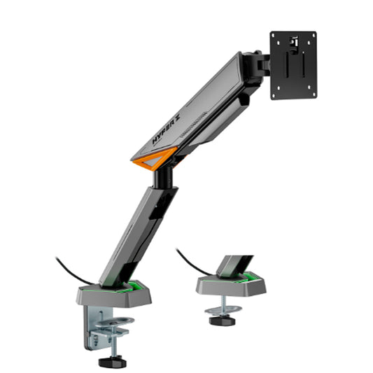 AISENS SUPORTE PARA MONITOR 124,5 CM (49") SECRETÁRIA PRETO, CINZENTO