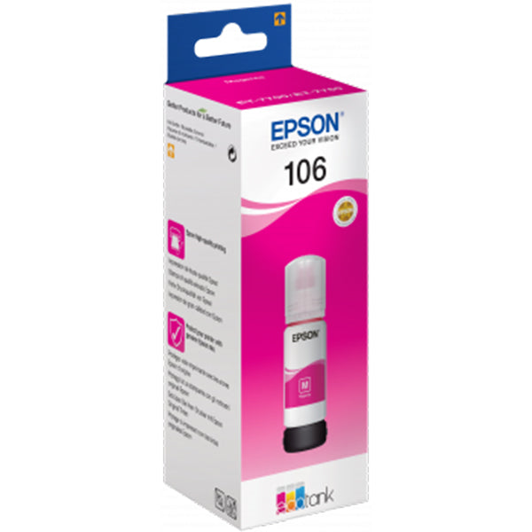 EPSON TINTEIRO MAGENTA 106 ECOTANK PHOTO ET-7700/50 MOQ30