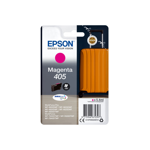 EPSON TINTEIRO MAGENTA 405 WF-38XX/48XX