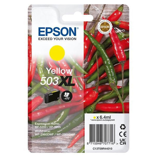 EPSON TINTEIRO AMARELO 503XL XP5200/05/WF2960/65 MOQ 10