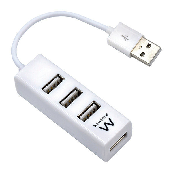 EWENT HUB USB2.0 4 PORT WHITE