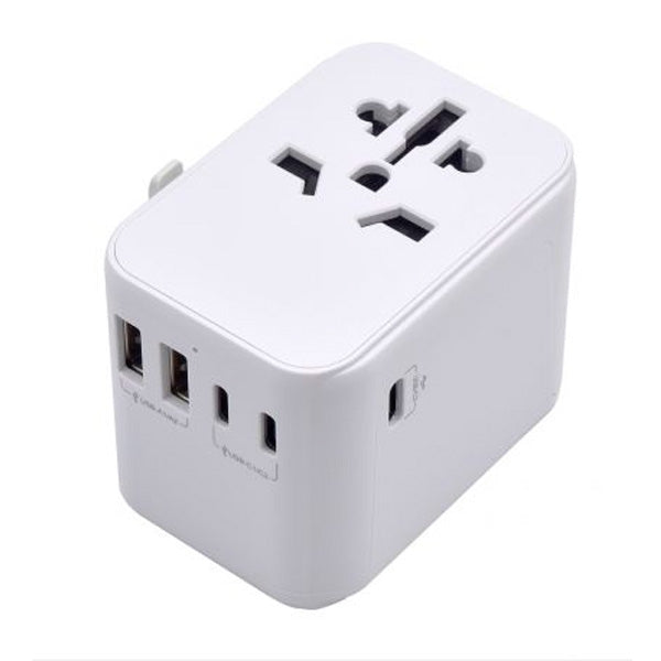 EWENT CARREGADOR KIT VIAGEM UNIVERSAL 2XUSB 3XUSB-C