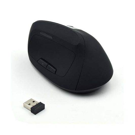 EWENT RATO VERTICAL WIRELESS ERGONOMICO BATERIA BLACK 1600DPI