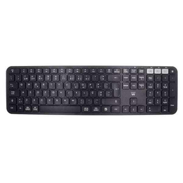 EWENT TECLADO WIRELESS & BLUETOOTH P/WINDOWS MAC OSX E ANDROID