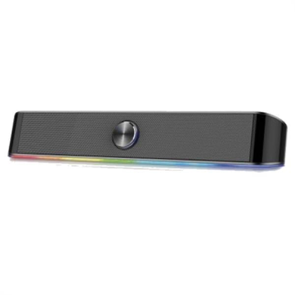 EWENT SOUNDBAR GAMING RGB 6W RMS JACK 3.5" USB BLUETOOTH